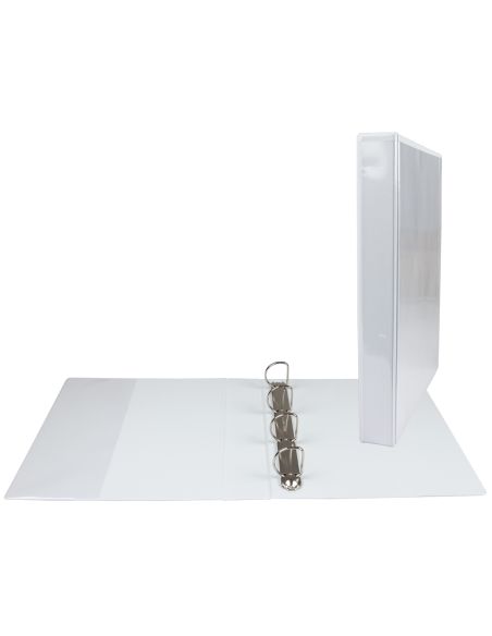 Carpeta Canguro 4 Anillas Mixtas 25Mm Esselte A4 Plastico Blanca