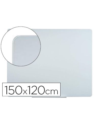 Pizarra Blanca Bi-Office Cristal Magnetica 150X120 Cm