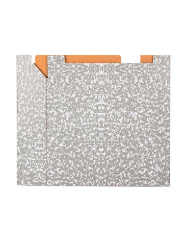 Caja Archivador Liderpapel Classic Red A4 Gris
