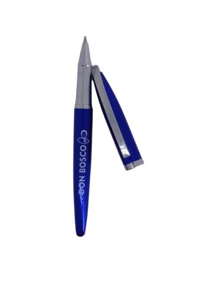 Boligrafo Metalico Azul C/Tapon Don Bosco