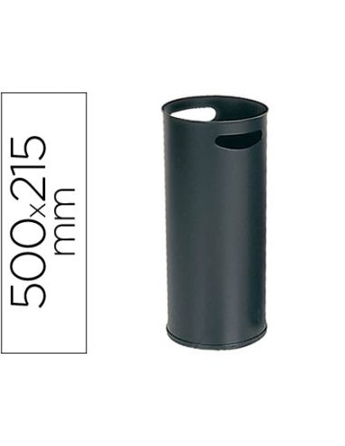 Paraguero Metalico 306 Negro 50X21,5 Cm