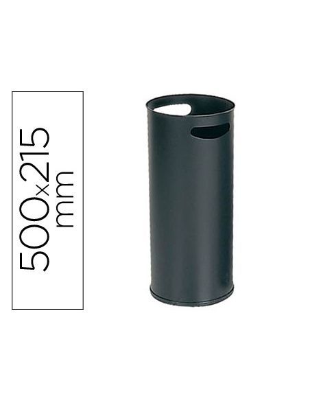 Paraguero Metalico 306 Negro 50X21,5 Cm