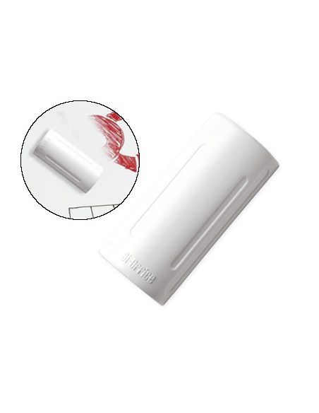 Borrador Bi-Office Magnetico Color Blanco Para Pizarra Blanca 128X60X30 Mm