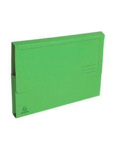 Subcarpeta Cartulina Con Bolsa Exacompta Din A4 Verde 290 Gr 2