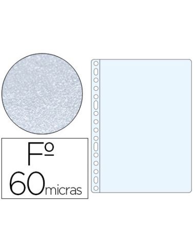 Funda Multitaladro Esselte Folio Polipropileno 60 Mc Piel De Naranja Caja De 100 Unidades