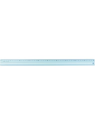 Regla Q-Connect Metalica Aluminio 50 Cm