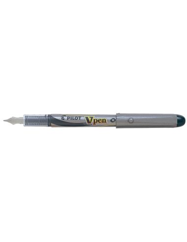 Pluma Pilot V Pen Silver Desechable Negro Svp-4Wb
