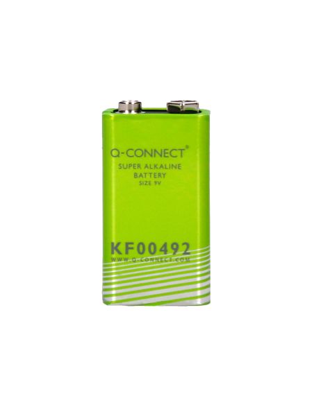 Pila Q-Connect Alcalina 9V Blister Con 1 Unidad