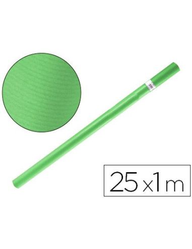 Papel Kraft Liderpapel Verde Rollo 25X1 Mt|Libreriasalesiana