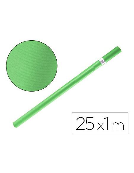Papel Kraft Liderpapel Verde Rollo 25X1 Mt|Libreriasalesiana