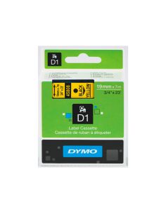 Cinta Dymo Negro Amarillo 9Mm X 7 Mt D1 2