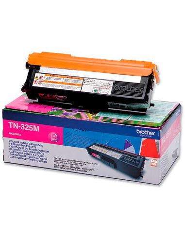 Toner Brother Tn-325M Magenta -3,500Pag- Hl-4140Cn Hl-4150Cdn Hl-4570Cdw Dcp-9055Cdn Dcp-9270Cdw