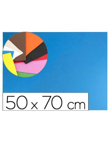 Goma Eva Liderpapel 50X70Cm 60G/M2 Espesor 1.5Mm Azul