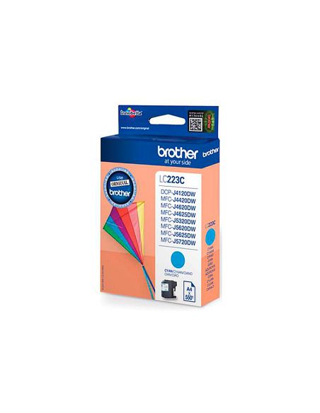 Ink-Jet Brother Lc-223Cbp Cian Dcp4120Dw Mfcj4420Dw Mfcj4620Dw Mfcj5320Dw 550 Pag