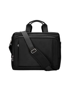 Maletin Para Portatil Q-Connect 15,5" Negro 1 Asa 1 Bolsillo Exterior Medidas 390X310X120Mm