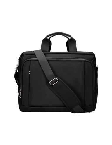 Maletin Para Portatil Q-Connect 15,5" Negro 1 Asa 1 Bolsillo Exterior Medidas 390X310X120Mm