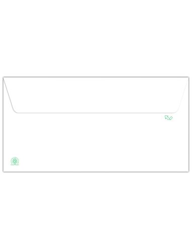 Sobre Liderpapel Blanco 115X225 Mm Solapa Tira De Silicona Papel Reciclado 90 Gr Caja De 500 Unidades