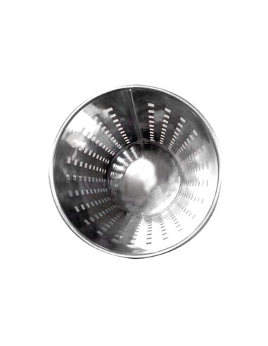 Papelera Metalica Q-Connect Perforada Cromada 250X325 Mm