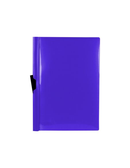 Carpeta Liderpapel Dossier Pinza Lateral 45322 Polipropileno Din A4 Azul 60 Hojas Pinza Deslizante