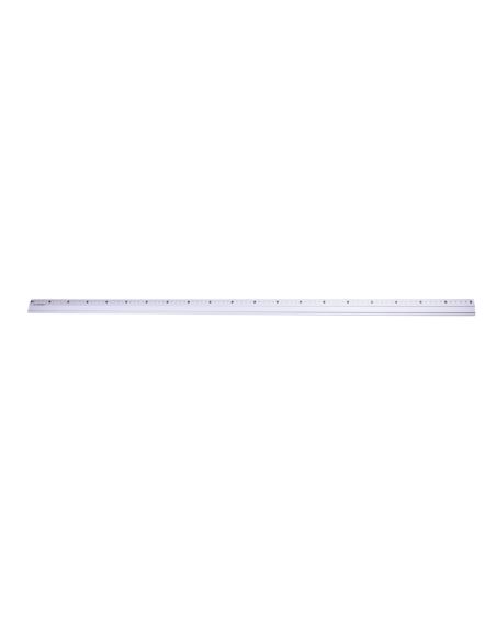 Regla Q-Connect Metalica Aluminio 100 Cm