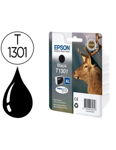 Ink-Jet Epson Stylus Sx525Wd/620Fw Office B42Wd/Bx320Fw/525Wd T1301 Negro