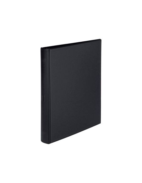 Carpeta Multifin Alfa 3005-G 16 Anillas 39 Mm Plastico Folio Negro 215X310 Mm