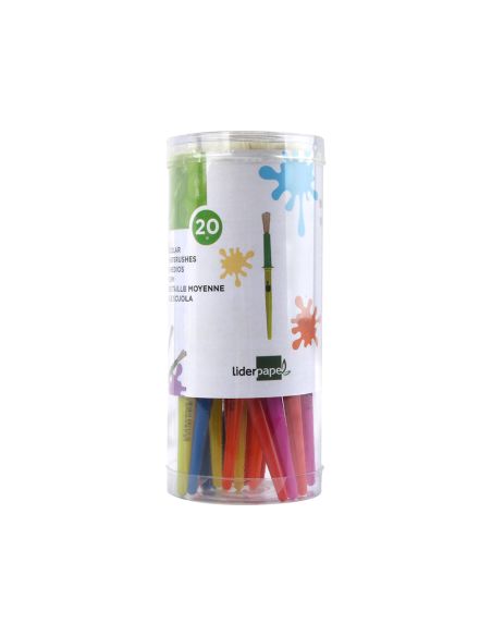Pinceles Escolares Liderpapel Mediano