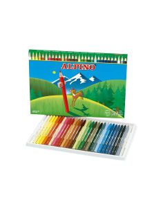 Lapices De Colores Alpino 659 Caja De 30 Colores Largos 2