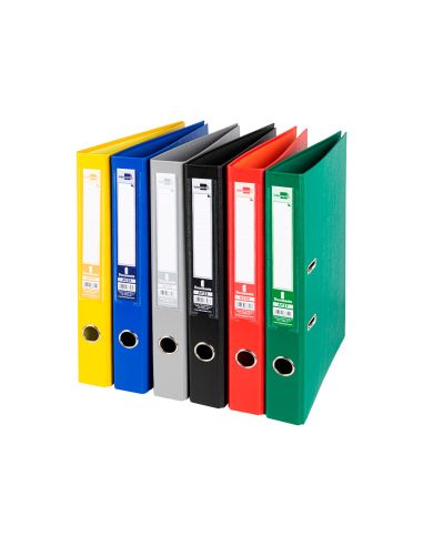 Archivador De Palanca Liderpapel Folio Documenta Forrado Pvc Con Rado Lomo 52 Mm Colores Surtidos Classic