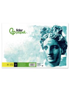 Bloc Dibujo Liderpapel Artistico Encolado 594X420Mm 24+6 Hojas 120G/M2 Sin Recuadro 2
