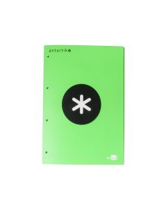 Bloc Encolado Antartik Cuadro 5 Mm A4 Natural 80 H 100 Gr Color Verde 2