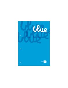Bloc Encolado Liderpapel Cuadro 5 Mm Azul A4 Natural 100 Hojas 100 G/M2 2