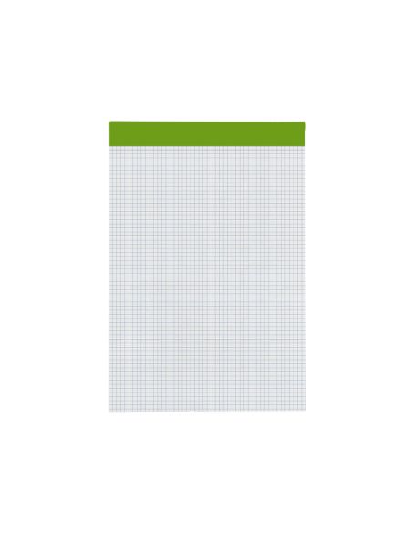 Bloc Notas Liderpapel Cuadro 4 Mm A4 80 Hojas 60 G/M2 Perforado Sin Tapa