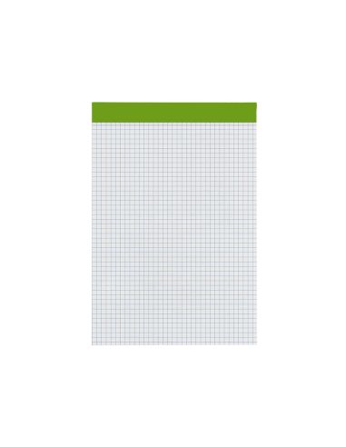 Bloc Notas Liderpapel Cuadro 4 Mm A5 80 Hojas 60 G/M2 Perforado Sin Tapa