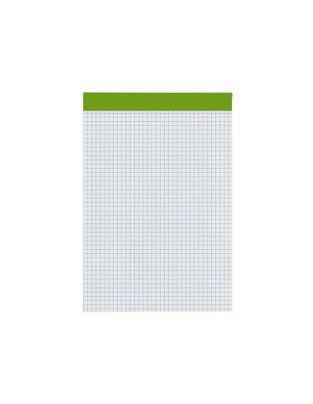 Bloc Notas Liderpapel Cuadro 4 Mm A5 80 Hojas 60 G/M2 Perforado Sin Tapa