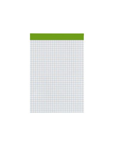 Bloc Notas Liderpapel Cuadro 4 Mm A6 80 Hojas 60 G/M2 Perforado Sin Tapa