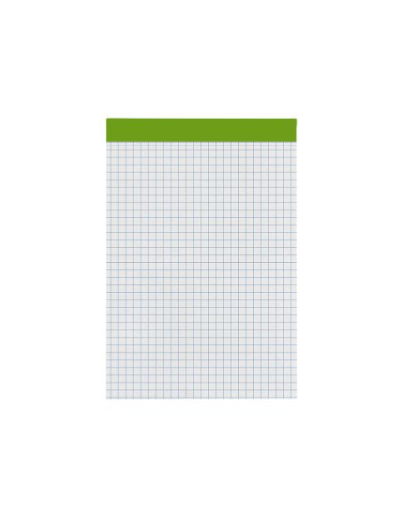 Bloc Notas Liderpapel Cuadro 4 Mm A6 80 Hojas 60 G/M2 Perforado Sin Tapa