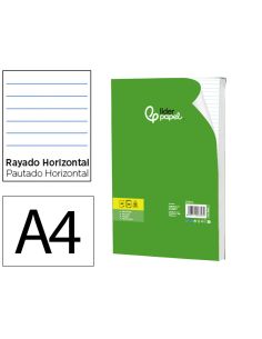 Bloc Notas Liderpapel Horizontal A4 80 Hojas 60G/M2