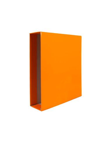 Caja Archivador Liderpapel De Palanca Carton Din A4 Documenta Lomo 75Mm Color Naranja