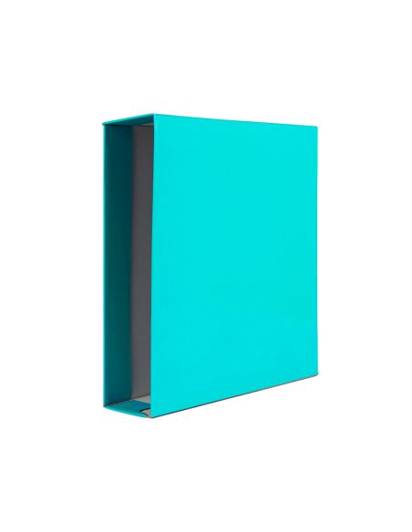 Caja Archivador Liderpapel De Palanca Carton Folio Documenta Lomo 75 Mm Verde Claro