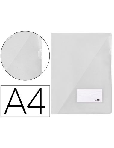 Carpeta Liderpapel Dossier A4 Uñero Transparente
