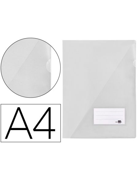 Carpeta Liderpapel Dossier A4 Uñero Transparente