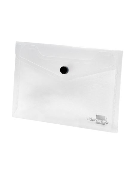 Carpeta Liderpapel Dossier Broche 44234 Polipropileno Din A6 Transparente Translucido