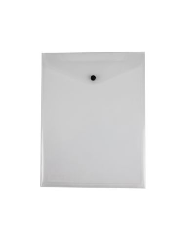 Carpeta Liderpapel Dossier Broche Polipropileno Din A4 Formato Vertical Transparente 50 Hojas