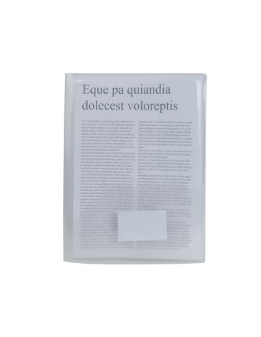 Carpeta Liderpapel Dossier Dos Bolsas 35584 Polipropilenodin A4 Incolora