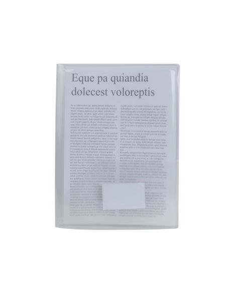 Carpeta Liderpapel Dossier Dos Bolsas 35584 Polipropilenodin A4 Incolora