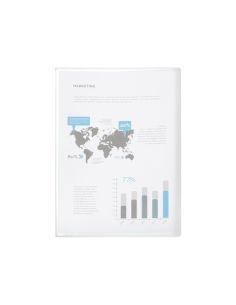 Carpeta Liderpapel Escaparate 47484 10 Fundas Polipropileno Traslucida Din A4 Transparente 2