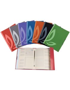 Carpeta Liderpapel Gomas Carton Forrado Clasificadora Folio 7 Colores Surtidos 2