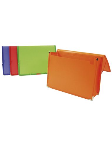 Carpeta Liderpapel Portadocumentos Polipropileno Din A4 Colores Surtidos