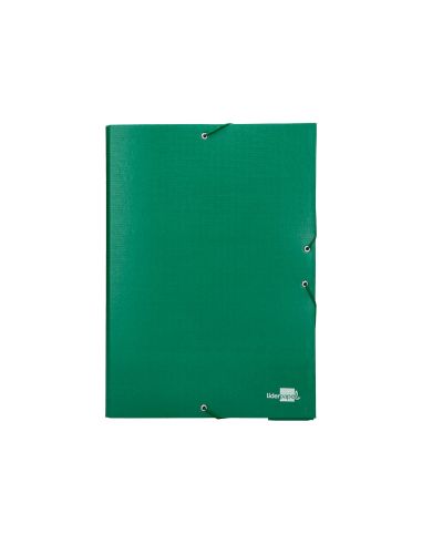 Carpeta Proyectos Liderpapel Folio Lomo 50Mm Carton Forradoverde